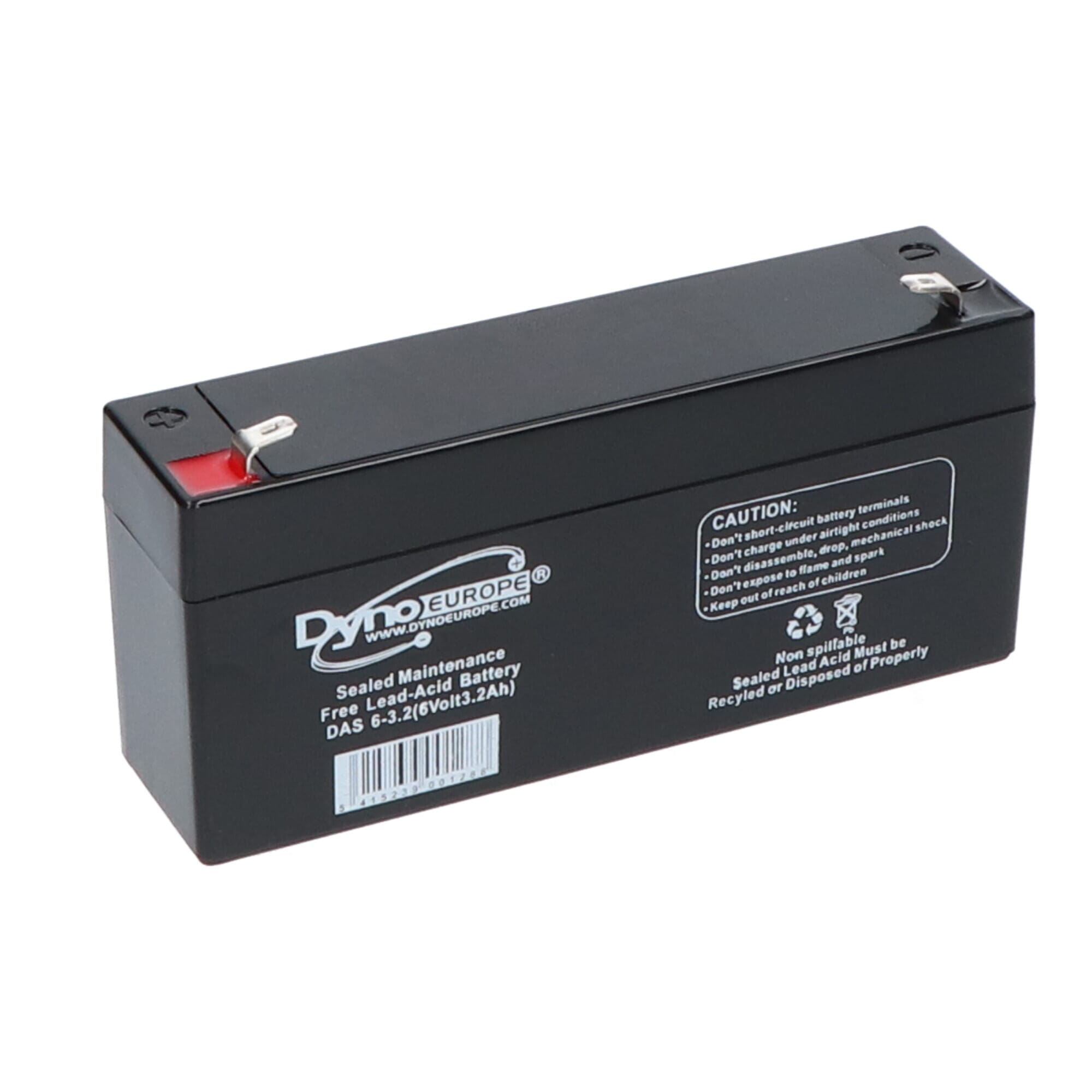 Dyno Batterie au plomb-acide 6V 3.2Ah DAS6-3.2