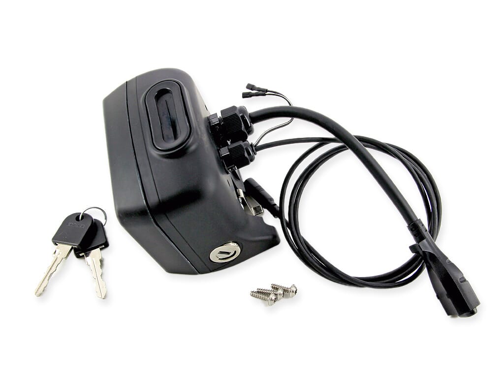 BMZ Connectorbox RAL9005 glossy ABS