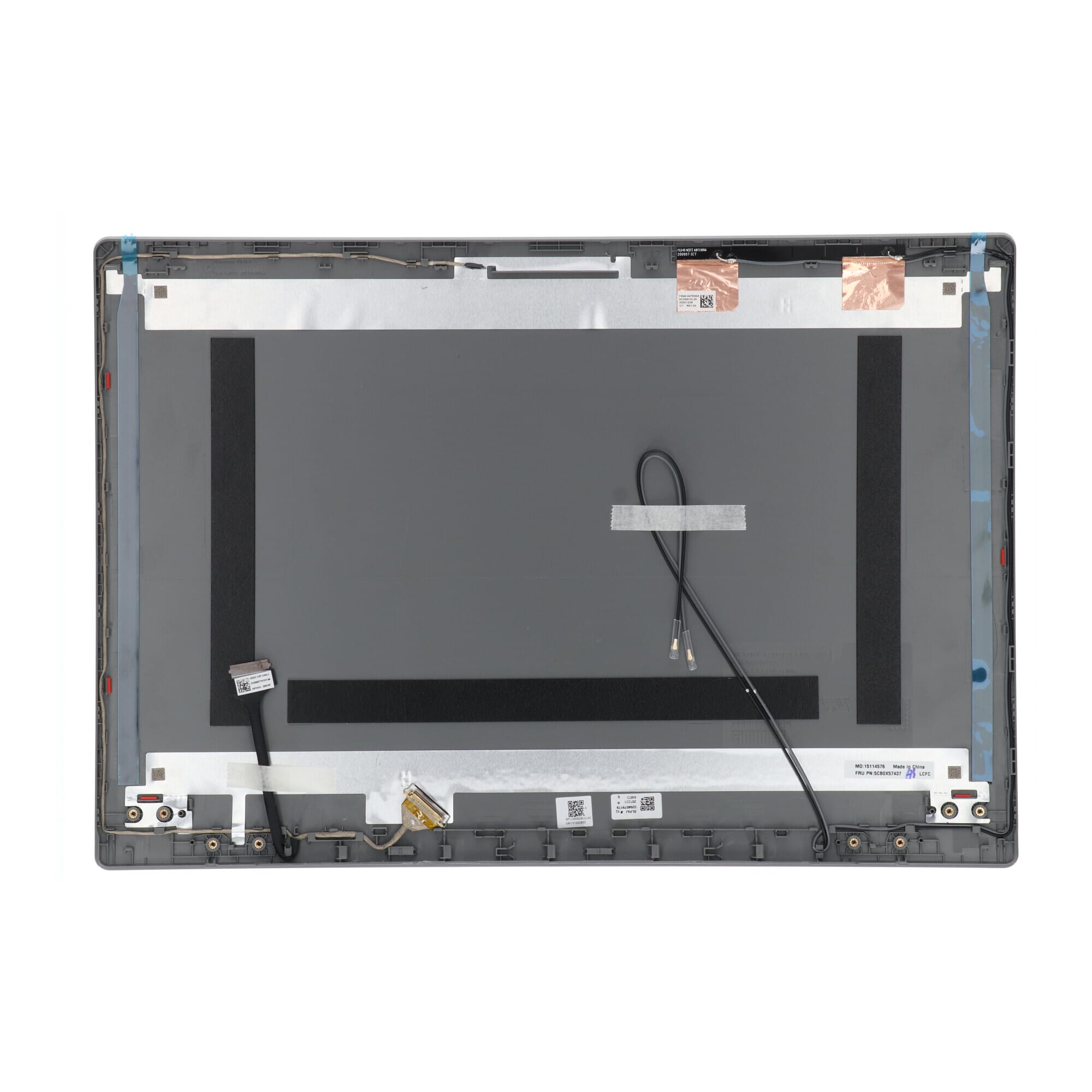 Cache arrière LCD d’ordinateur portable Lenovo - Argent
