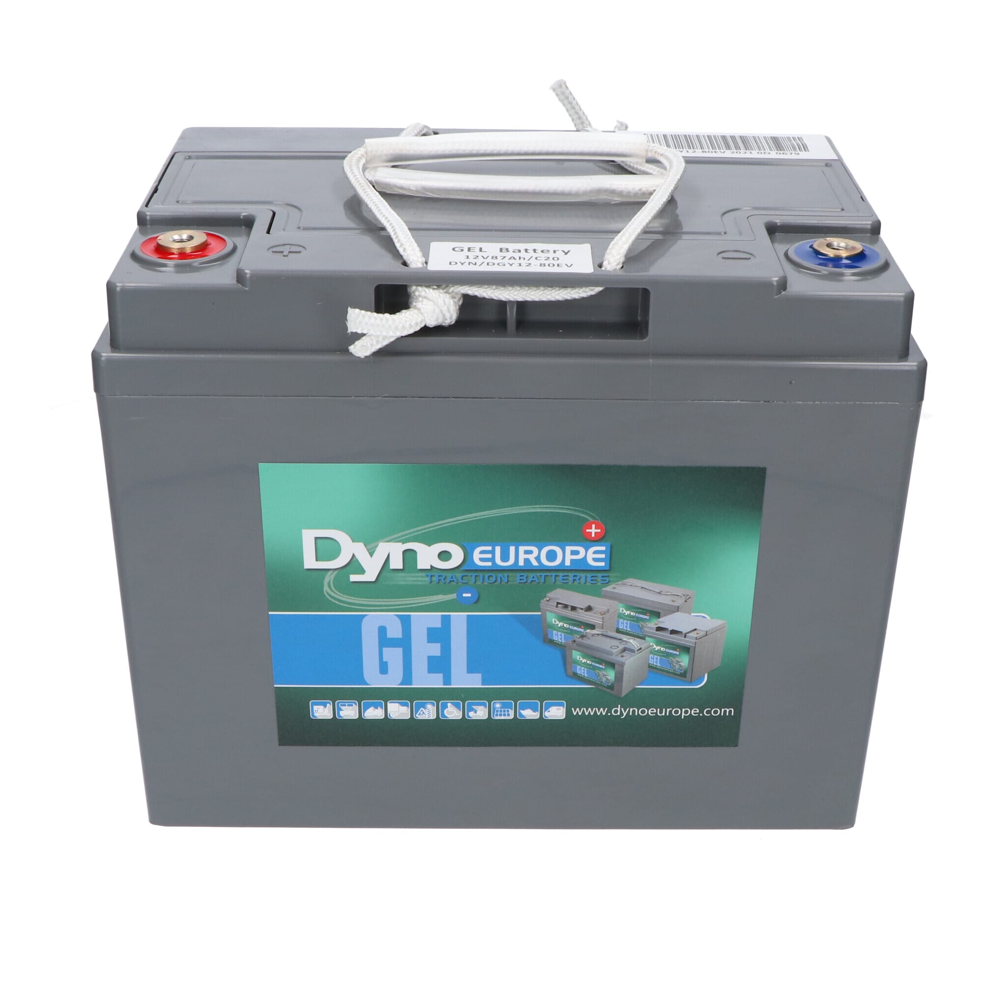 Gel battery 12V 87Ah