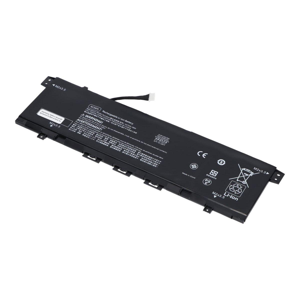 Batterie de l’ordinateur portable 3400 mAh