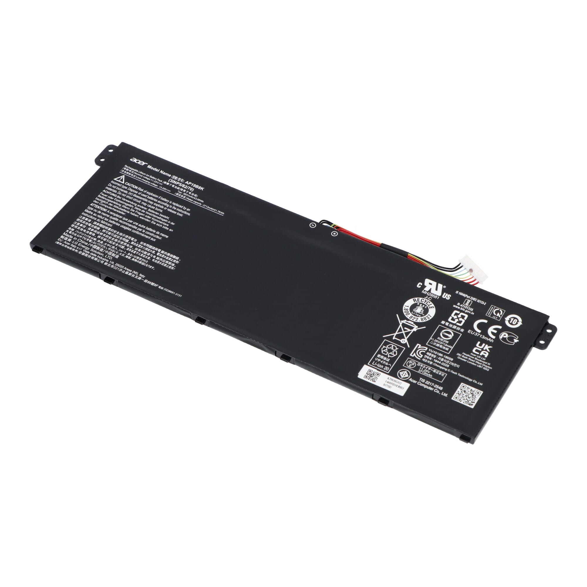 Acer Laptop Battery 11.25V 3831mAh