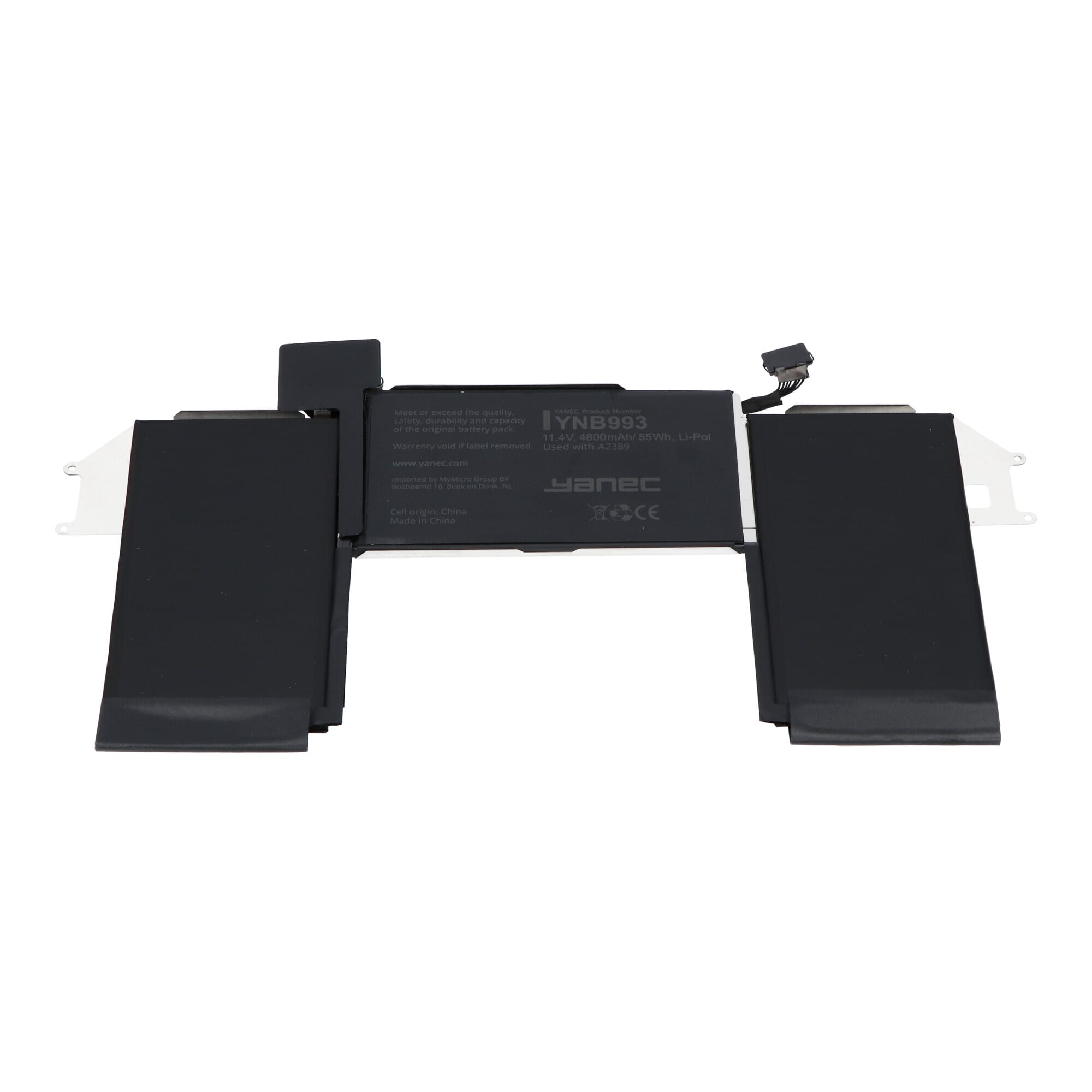 Yanec Macbook Accu 4800mAh