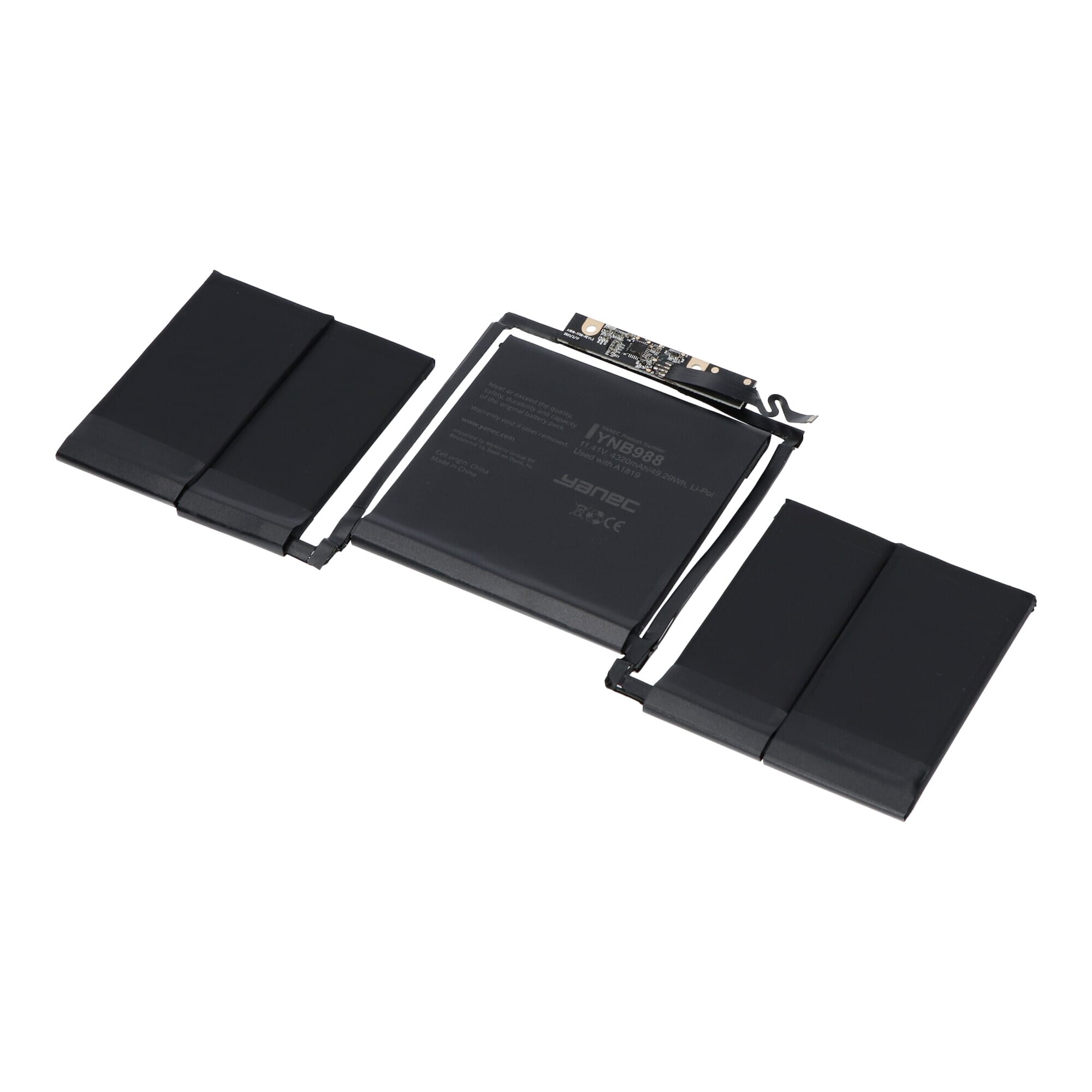 Yanec Macbook Akku 4300mAh