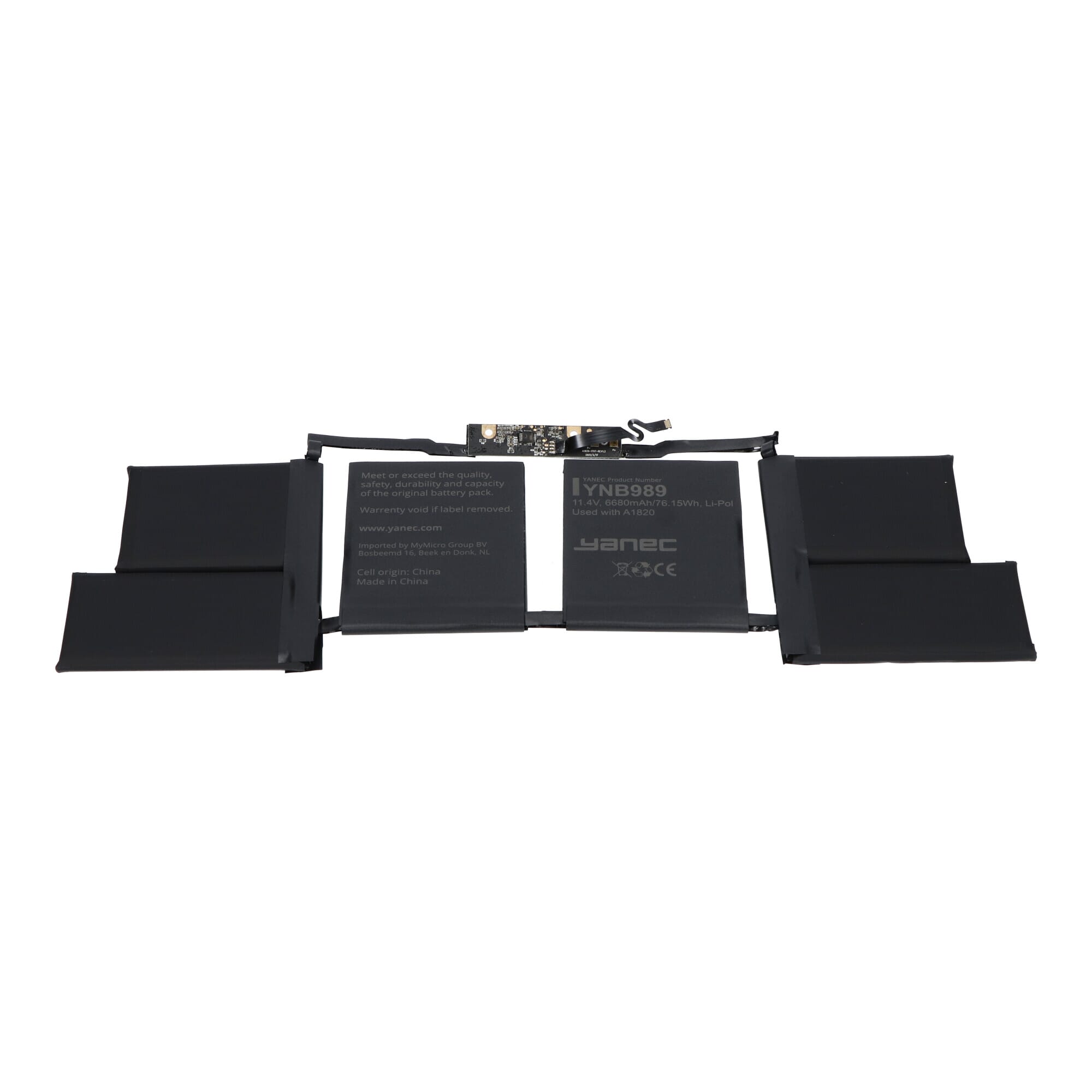 Yanec Macbook Akku 6700mAh