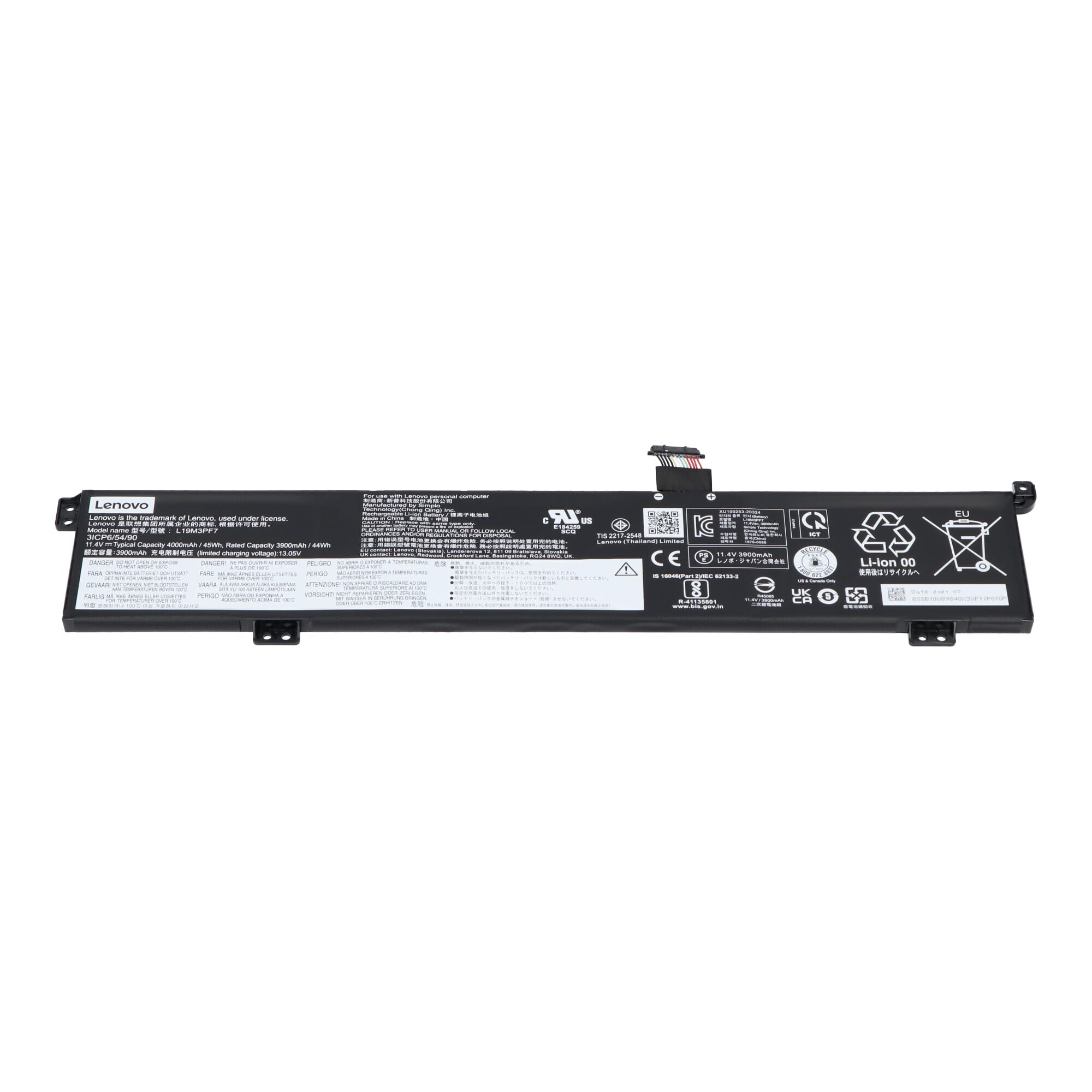 Lenovo Laptop Akku 3900 mAh