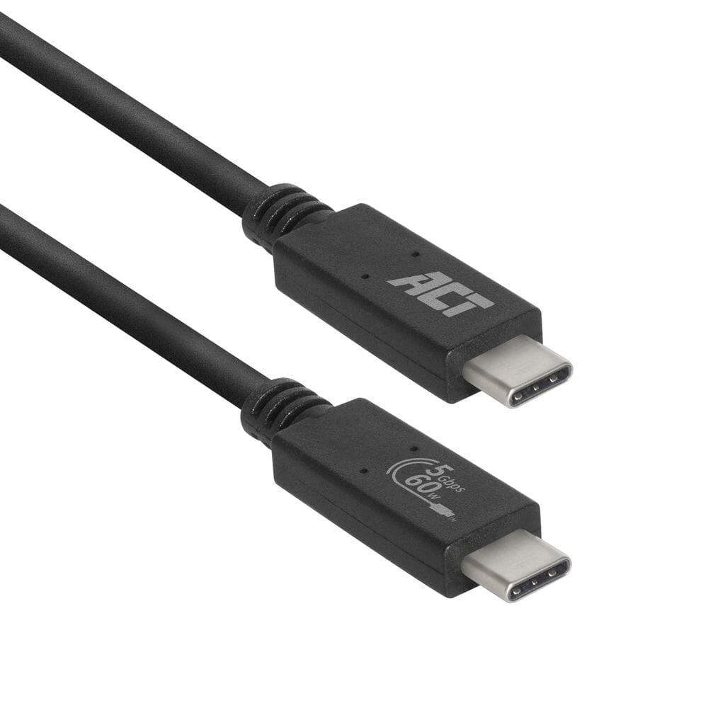 ACT Câble de connexion USB 3.2 Gen1 C mâle - C mâle 1 m