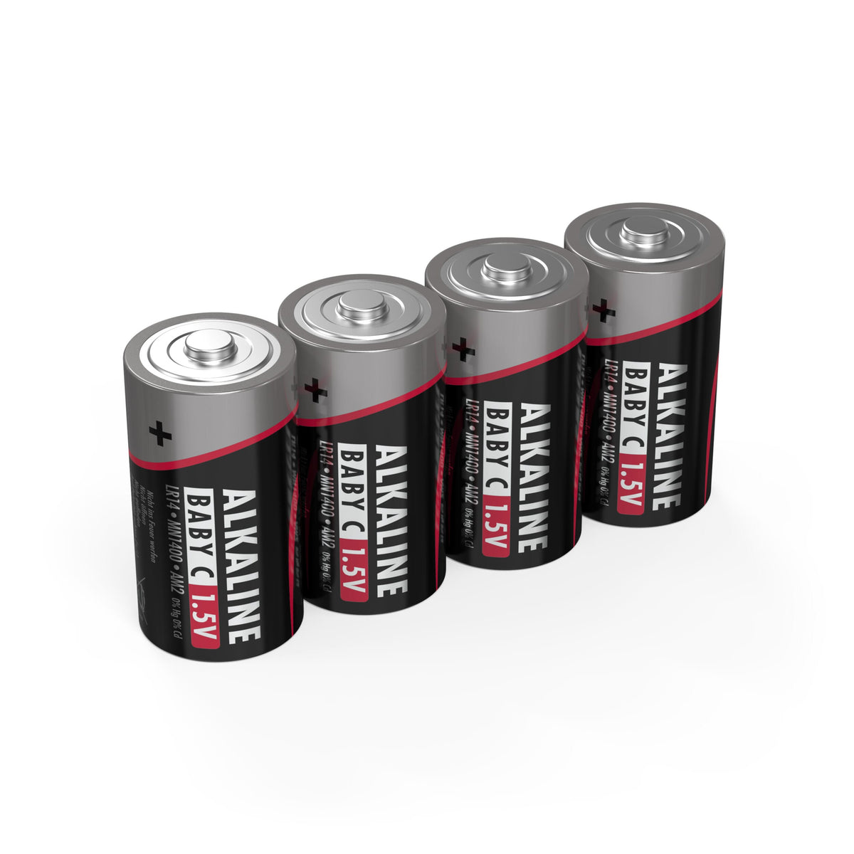 Ansmann Alkaline battery baby C / LR14 4 pcs. Shrink film