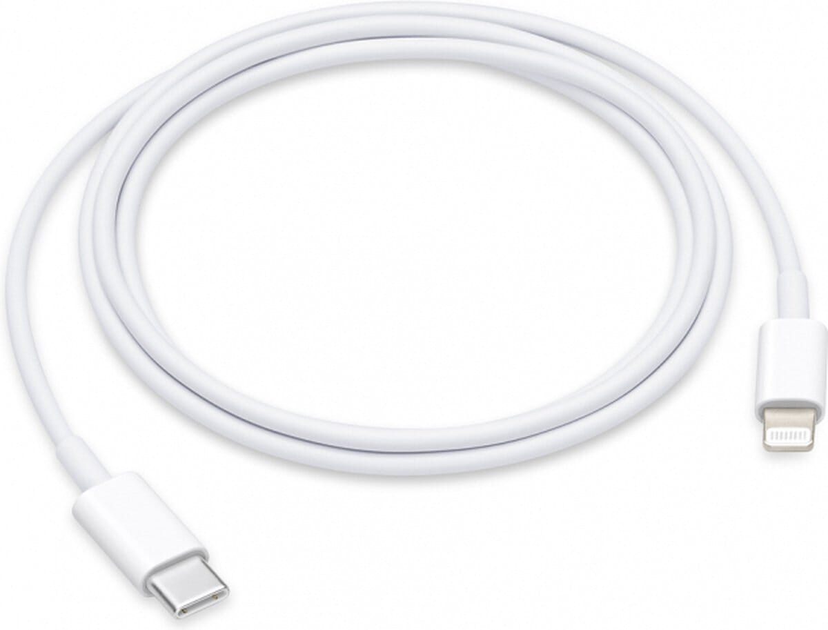 Apple Lightning to USB-C cable 1 Meter - White