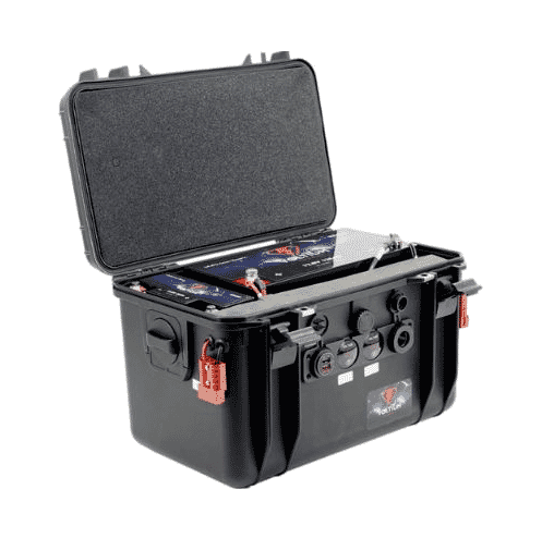 Voltium Energy LiFePO4 Outdoor BatteryBox 12,8V 75Ah + 20Ah