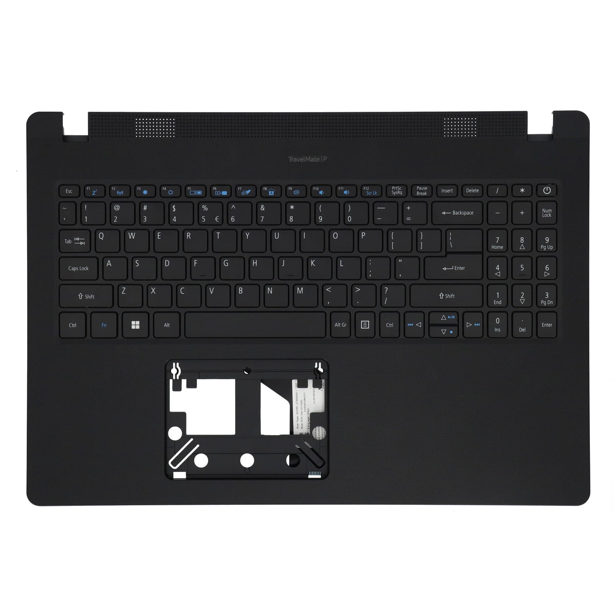 Acer Laptop Keyboard Qwerty US + Top Cover - Black