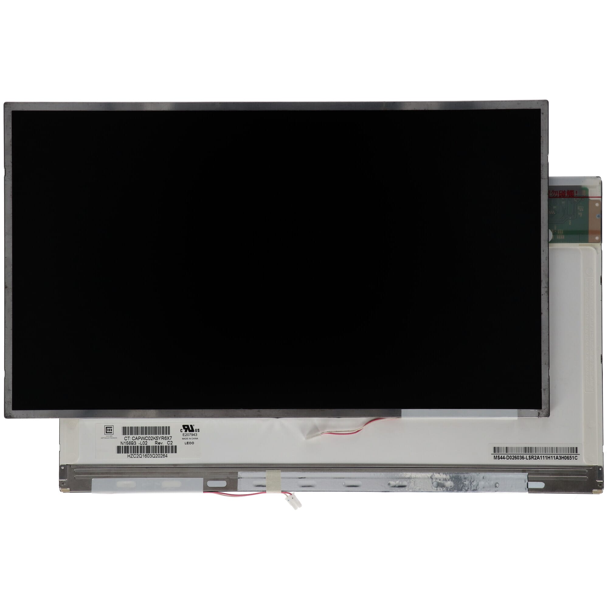 Écran LCD 15,6 pouces 1366x768 mat 30 broches