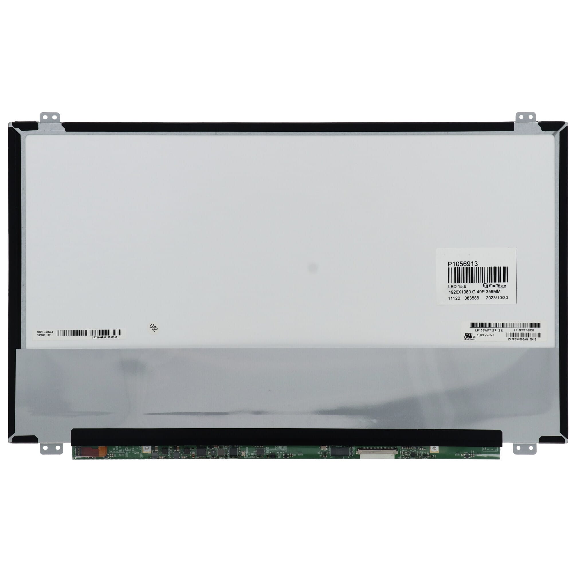 15,6 Zoll LCD-Bildschirm 1920x1080 Glanz 40Pin 20mm, IPS, Touch
