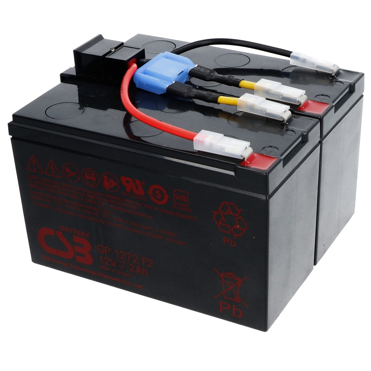 CSB UPS Battery Replacement Kit RBC48 (incl. Cables)