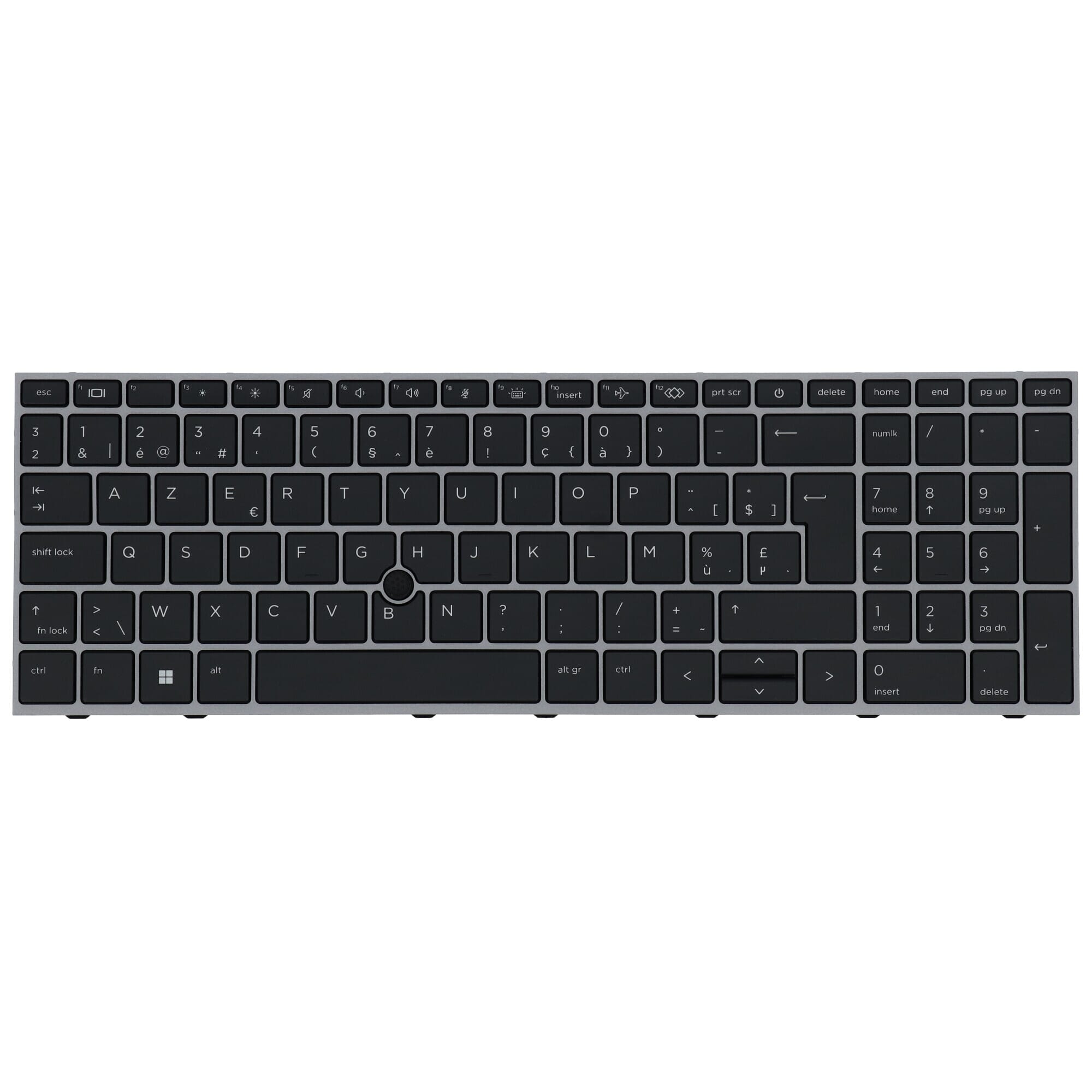 Clavier pour ordinateur portable HP Azerty BE + rétroéclairé