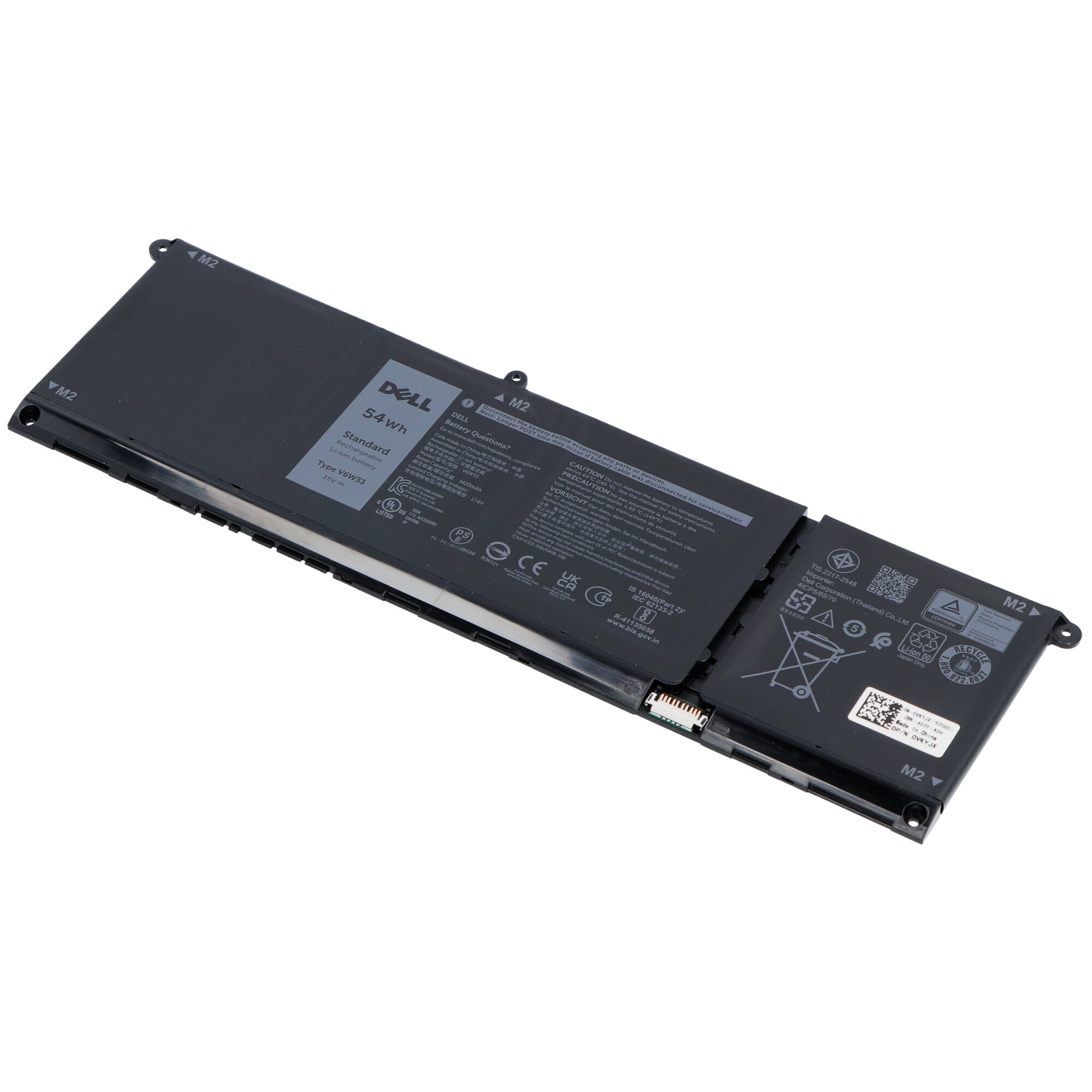 Dell Laptop Akku 15,0 V 3420 mAh