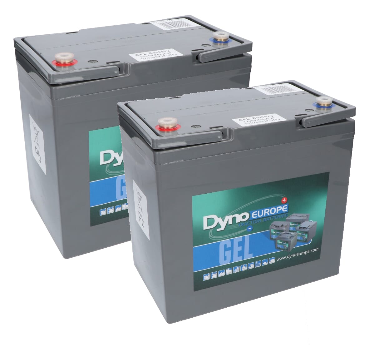 Set de changement de batterie à gel 12V 59Ah (sans câbles)
