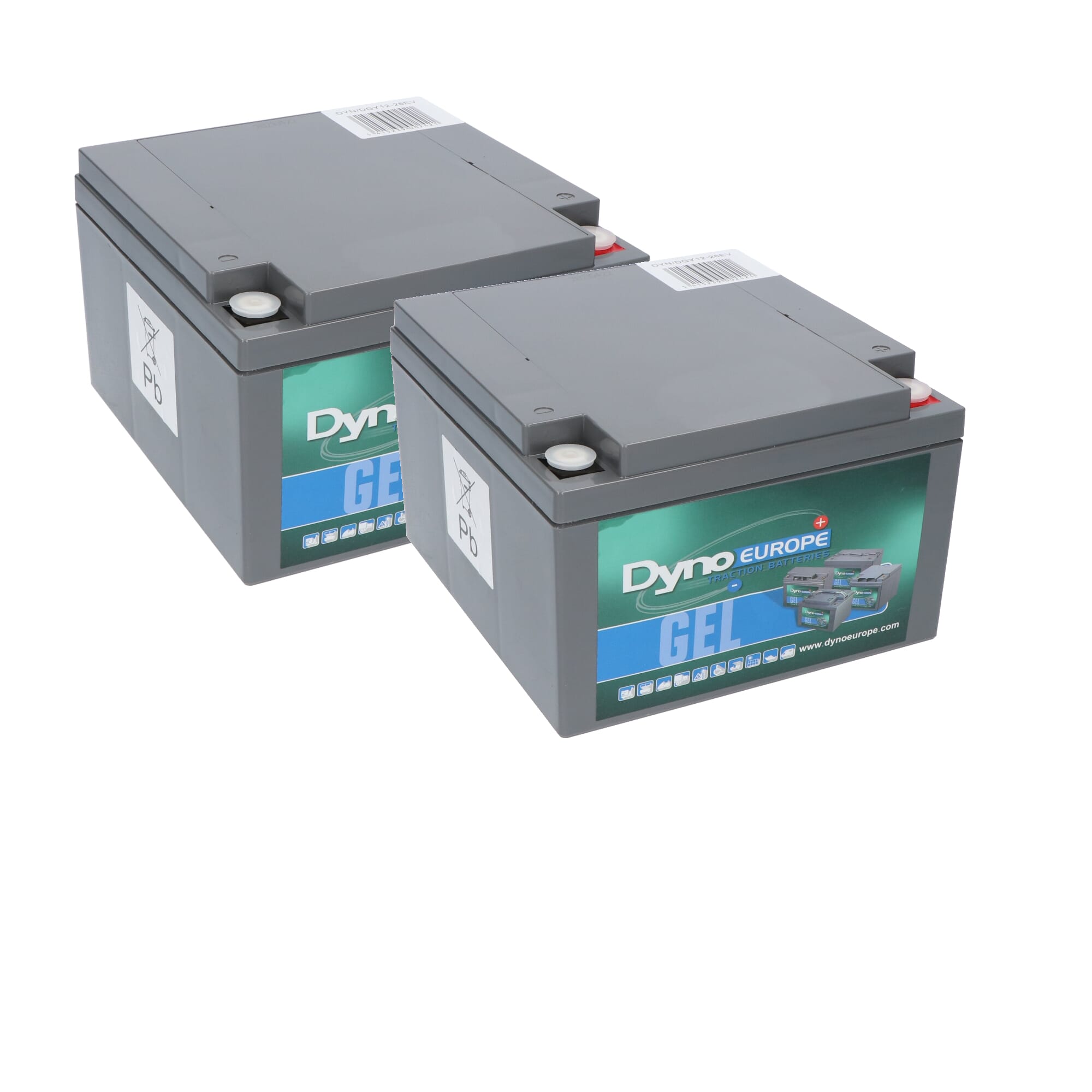 Set de changement de batterie à gel 12V 26 Ah (sans câbles)