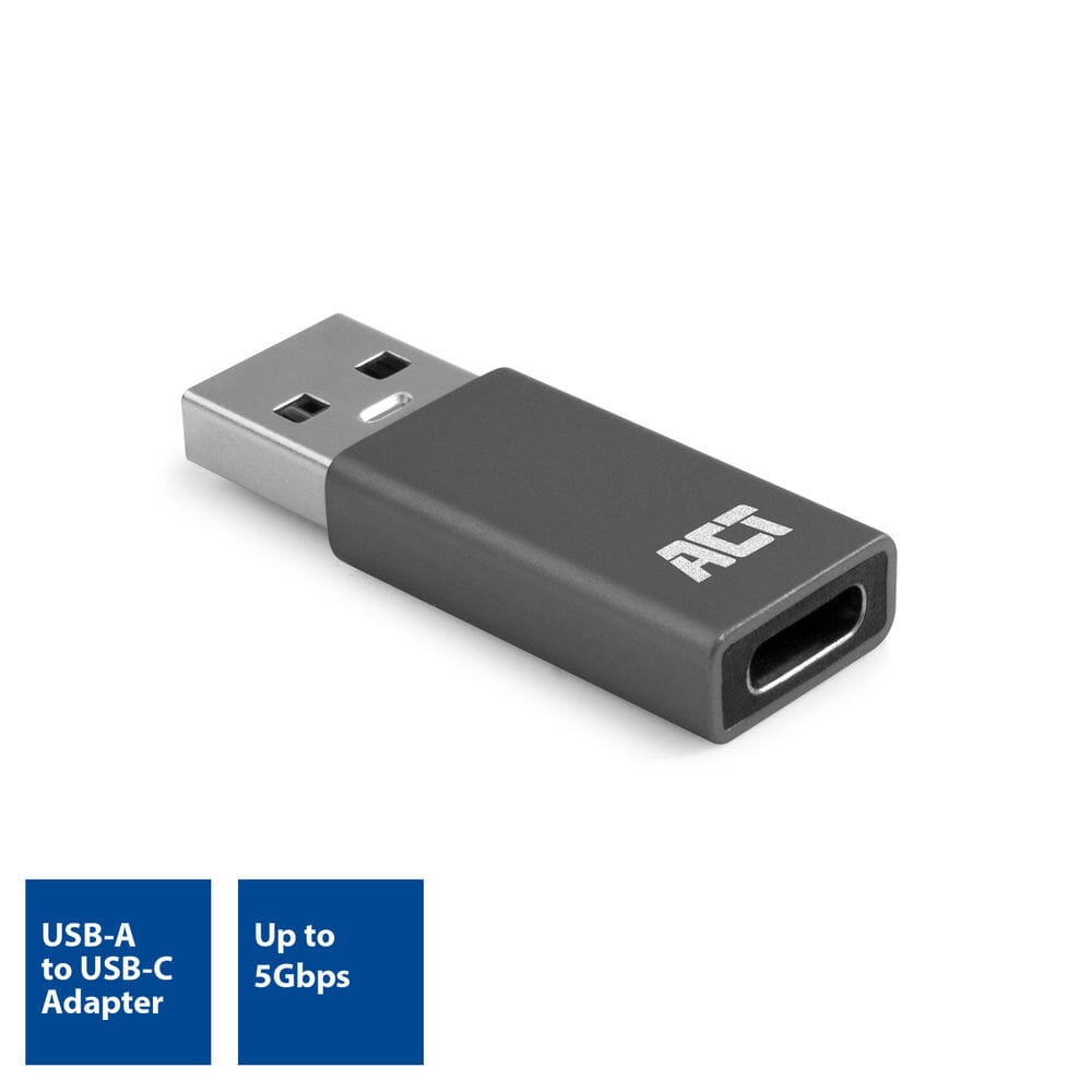 ACT USB-A naar USB-C adapter