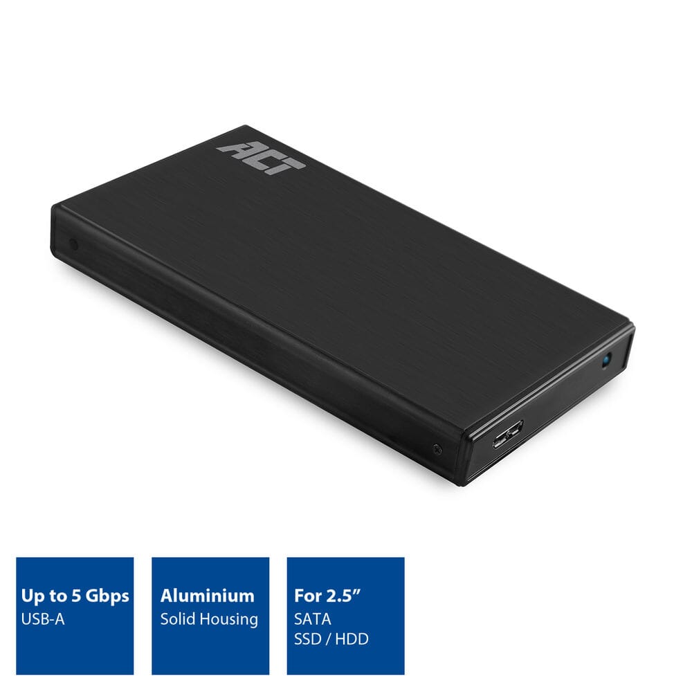 ACT 2,5 inch SATA harde schijf behuizing USB 3.2 Gen1