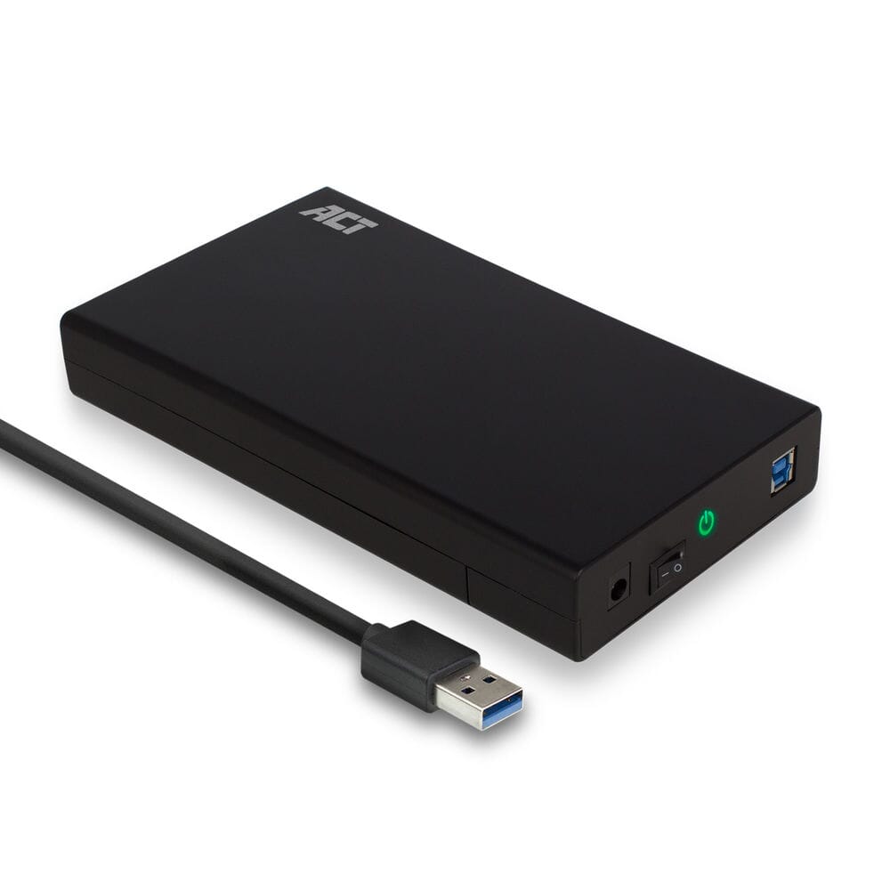 ACT 3.5-inch SATA hard drive enclosure USB 3.2 Gen1