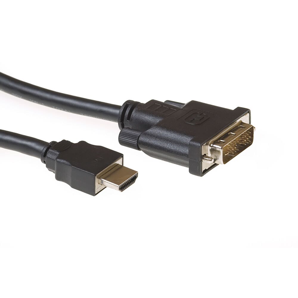 ACT Câble adaptateur HDMI vers DVI-D de 2 mètres