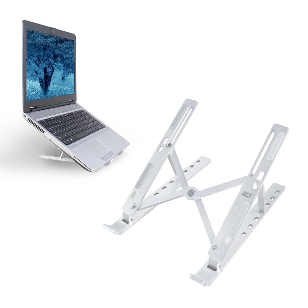 ACT Laptop stand aluminum adjustable in 7 positions