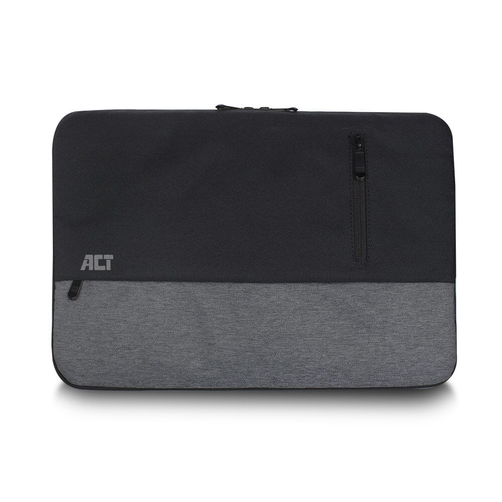 Housse d’ordinateur portable ACT Urban 15,6 pouces, noir/gris