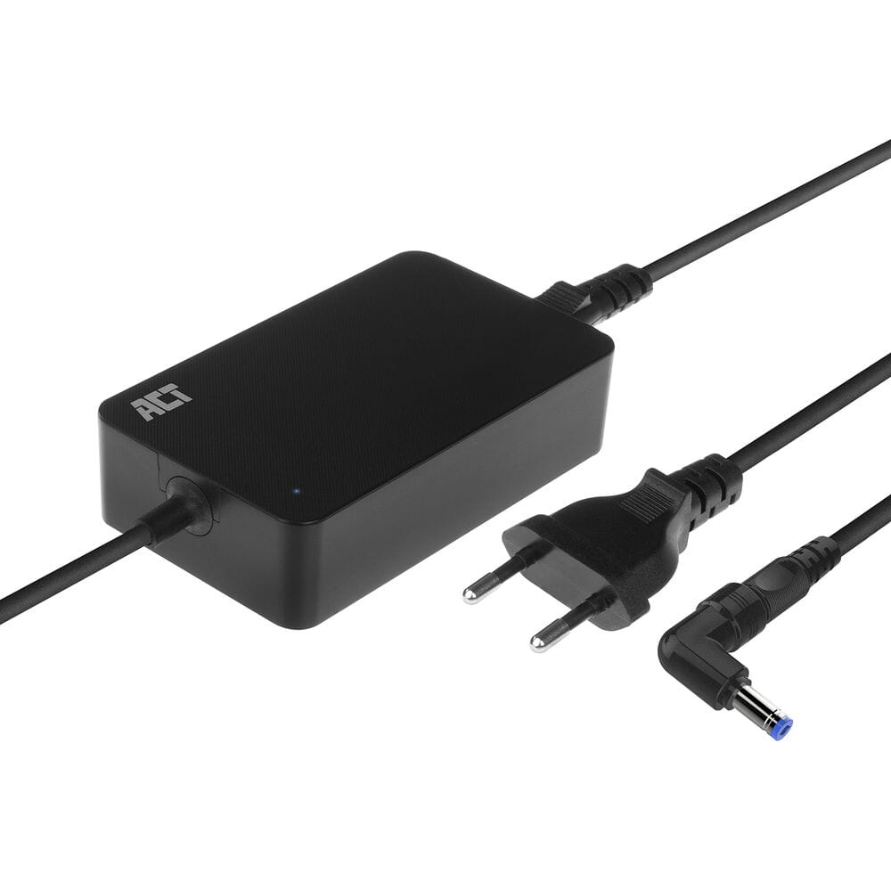 ACT Compact laptop charger 65W (for laptops up to 15.6 inches)