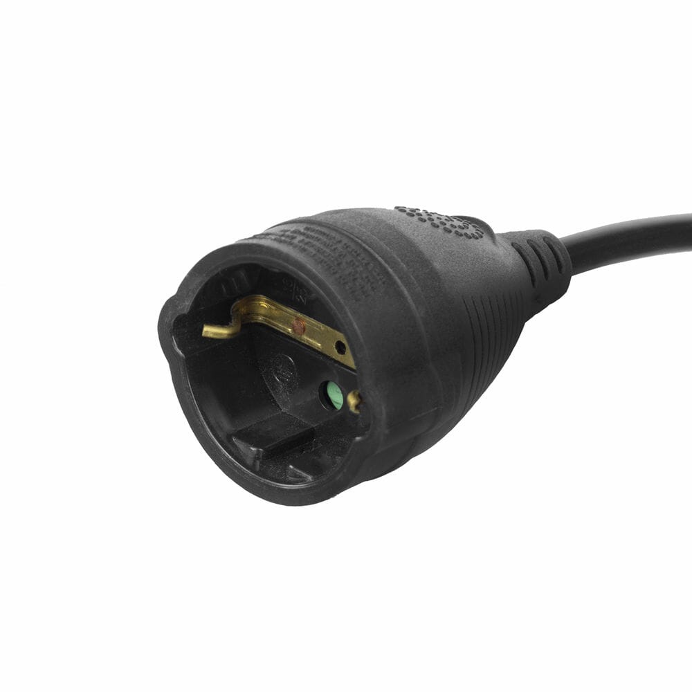 ACT verlengkabel CEE 7/7 male (haaks) - CEE 7/7 female 10 m