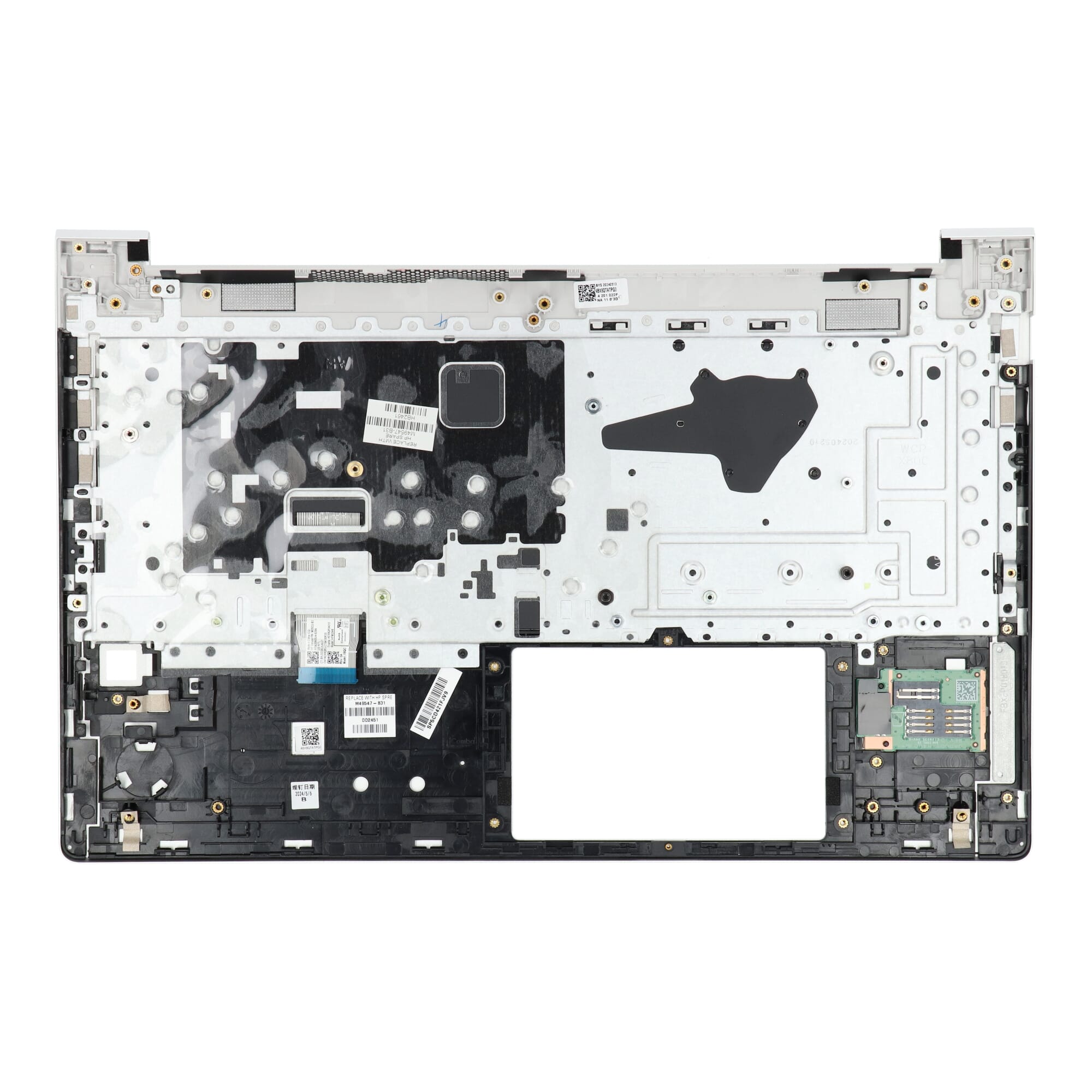 Clavier pour ordinateur portable HP Qwerty US + capot supérieur