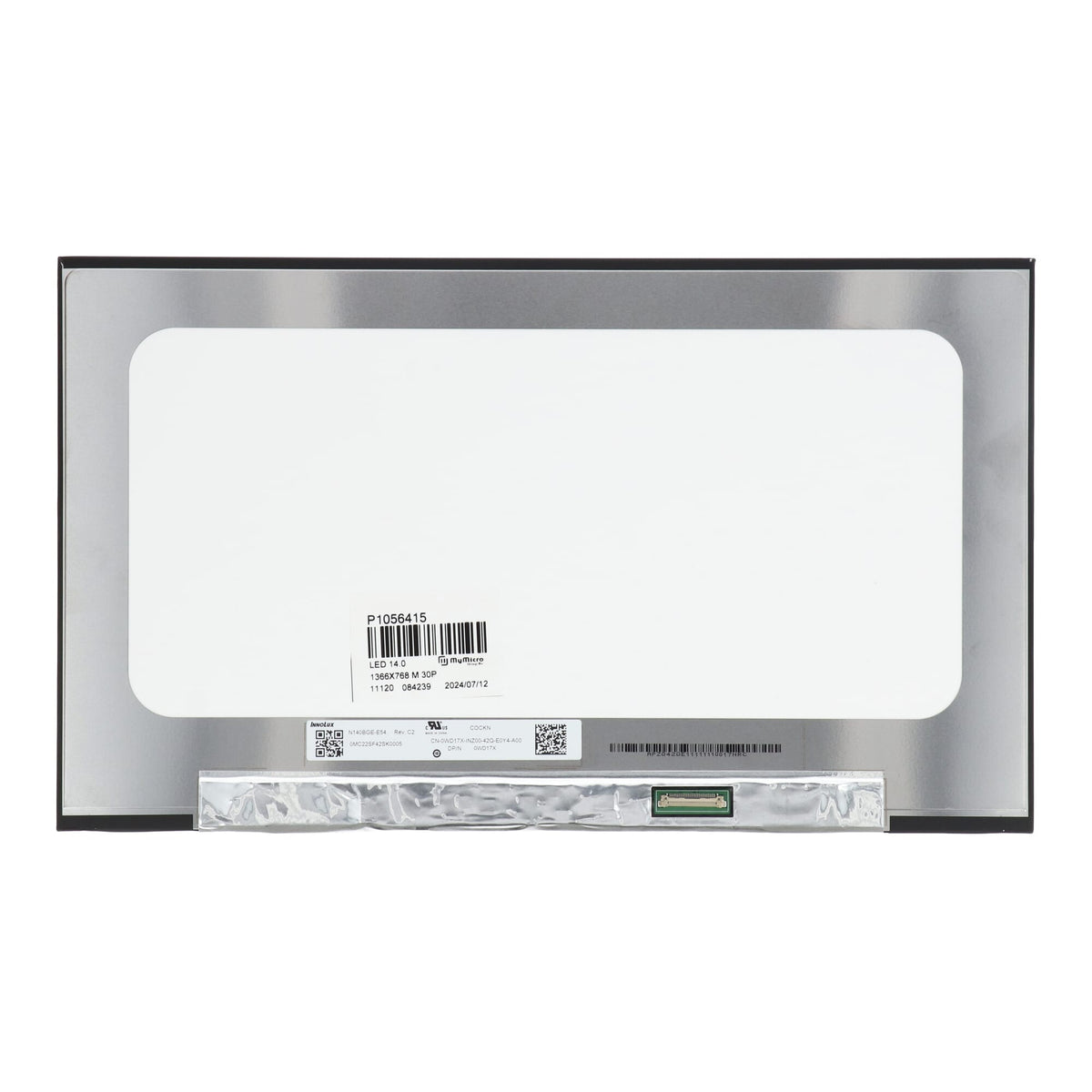 14.0 inch LCD Screen 1366x768 Matte 30Pin eDP