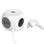 ACT Power strip cube with 3 sockets (type F), 30W PD