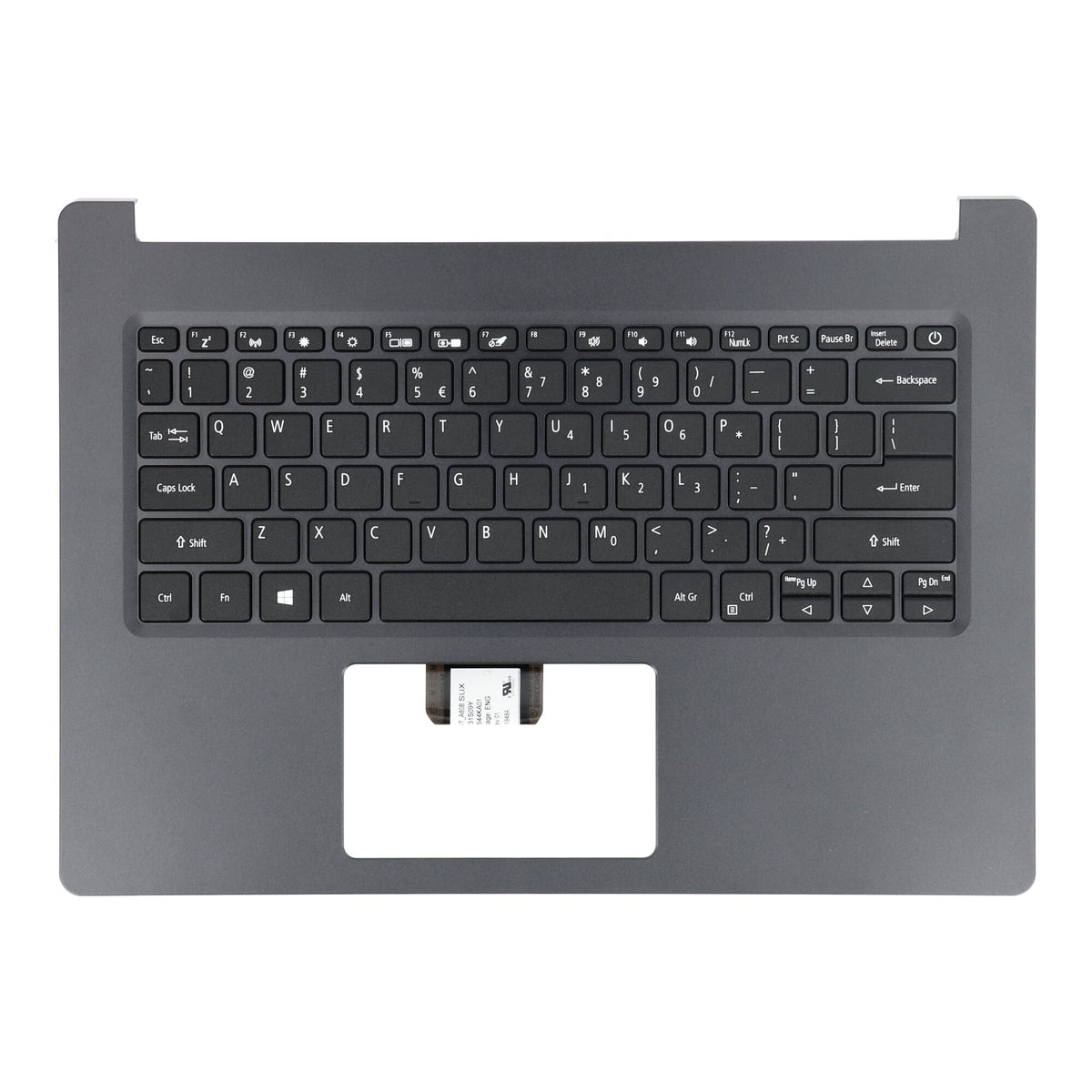 Acer Laptop Keyboard Qwerty US + Top Cover - Black