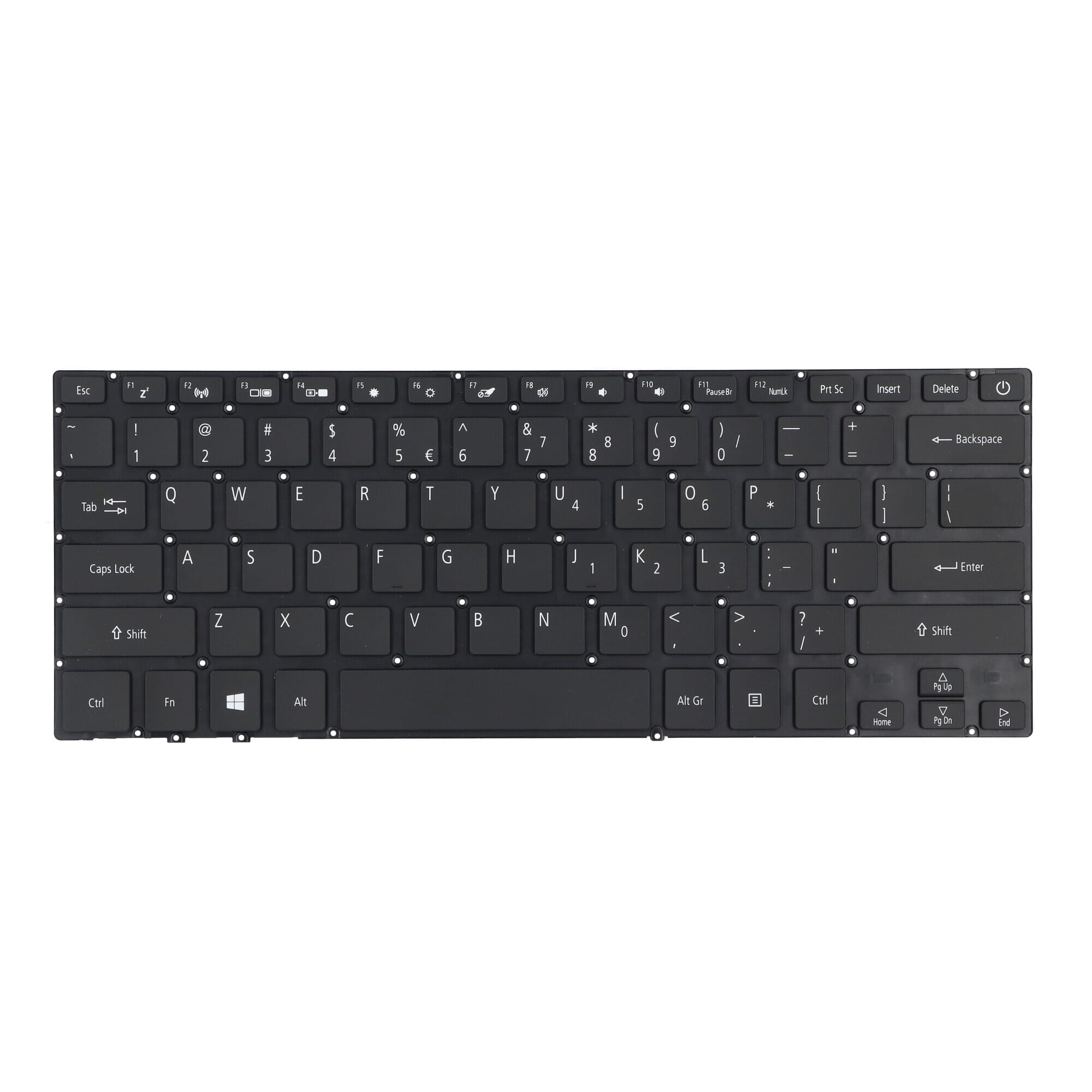 Acer Laptop Toetsenbord Qwerty US - Zwart