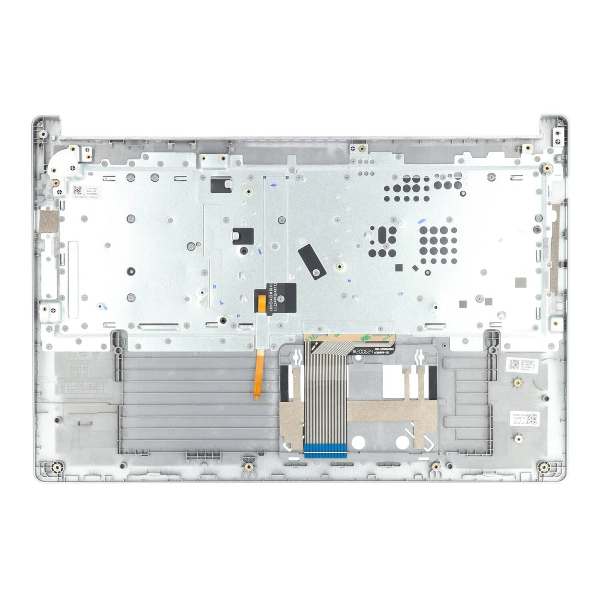 Acer Laptop Keyboard Qwerty US incl. Top Cover - Silver