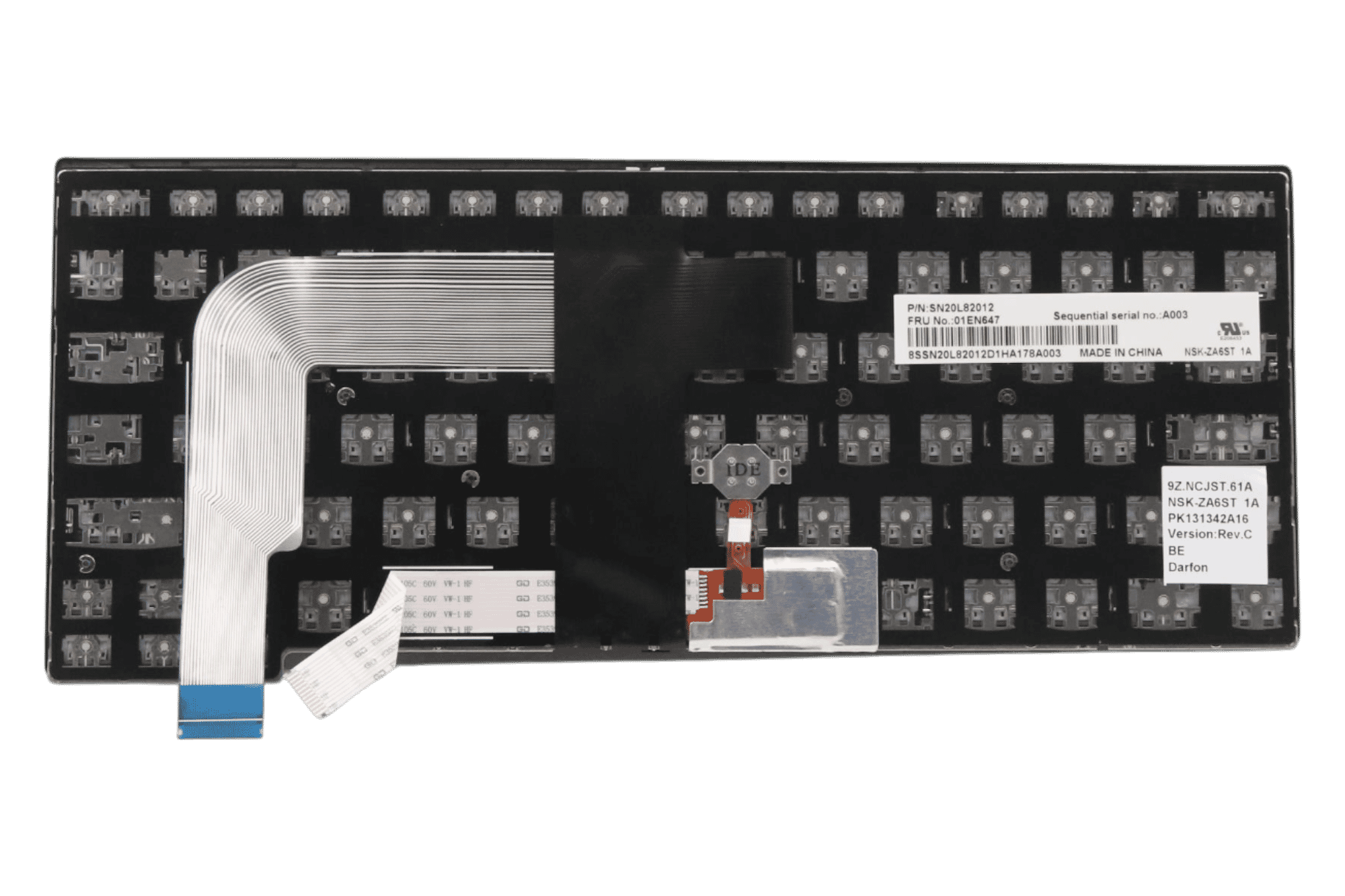 Lenovo Laptop Toetsenbord Azerty BE