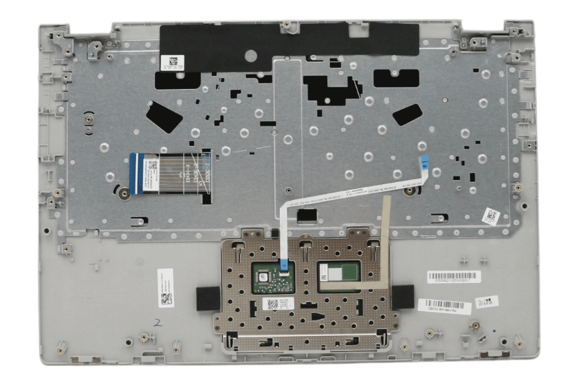 Lenovo Laptop Toetsenbord Qwerty US +Top Cover - Grijs