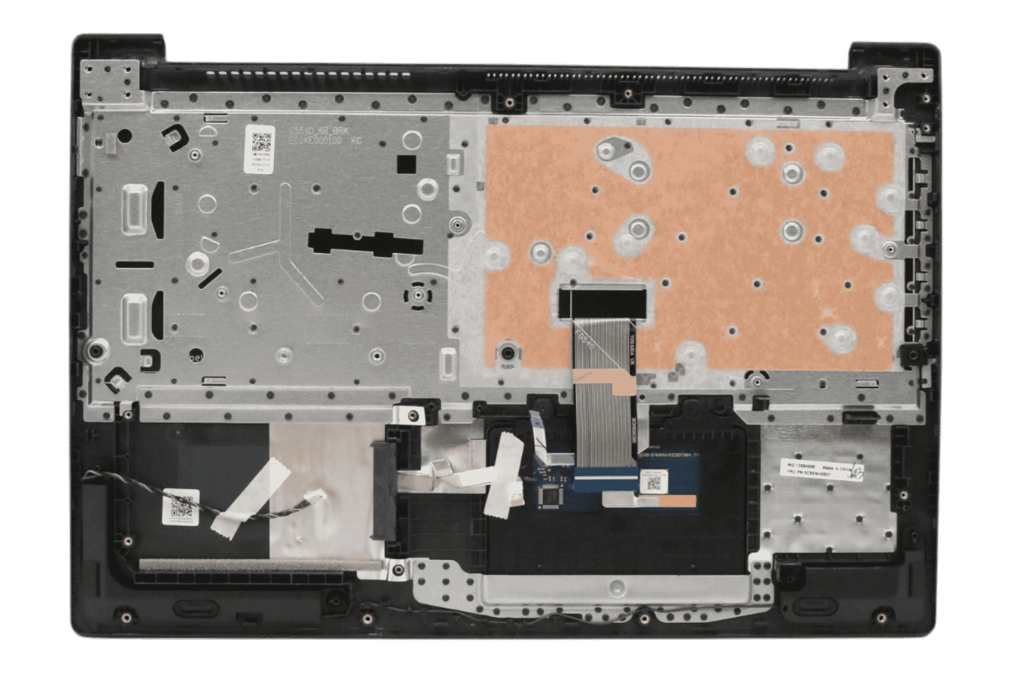 Lenovo Laptop Toetsenbord Azerty BE + Top Cover