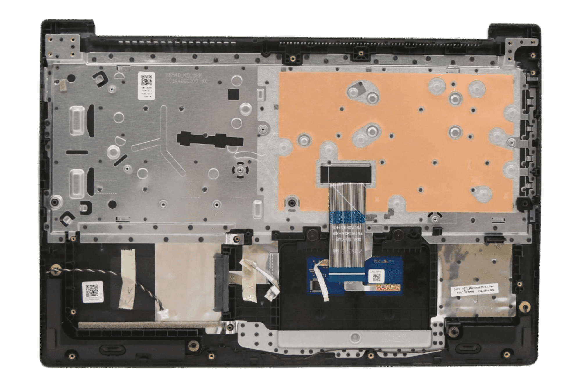 Lenovo Laptop Toetsenbord Qwerty US + Top Cover