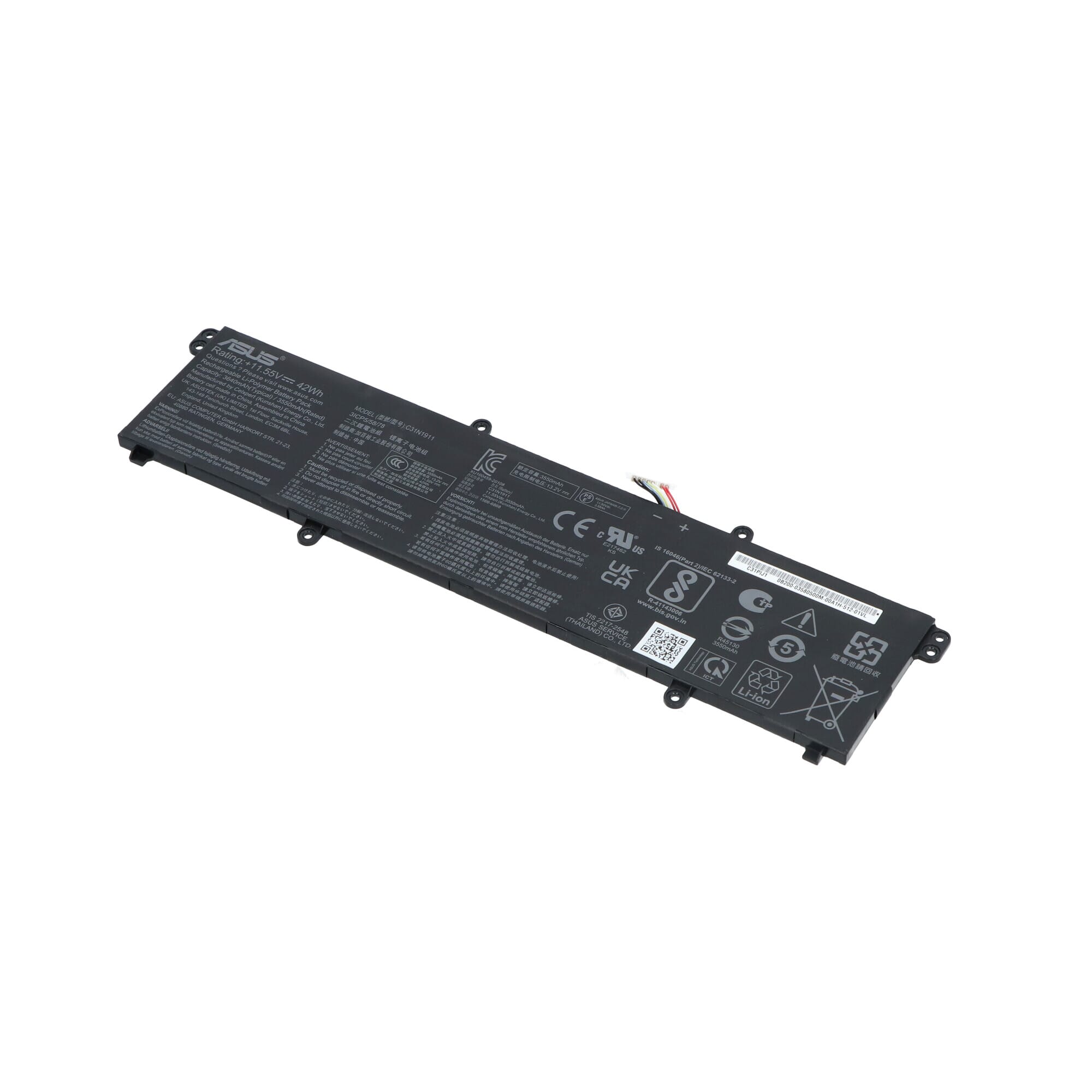 Batterie ordinateur portable Asus 3600mAh