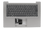 Lenovo Laptop Toetsenbord Azerty BE + Top Cover - Grijs
