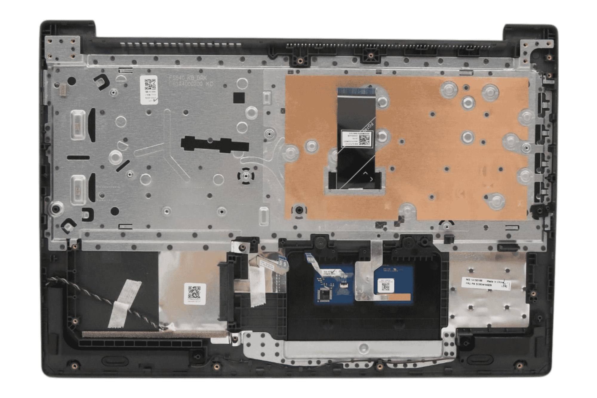 Lenovo Laptop Toetsenbord Qwerty US + Top Cover