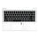 HP Laptop-Tastatur Qwerty US + obere Abdeckung