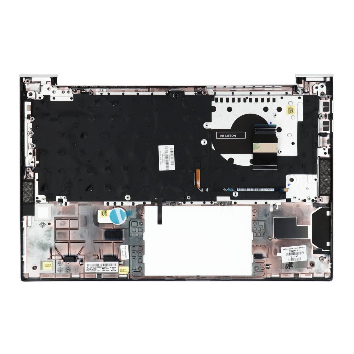 HP Laptop-Tastatur Qwerty US + obere Abdeckung