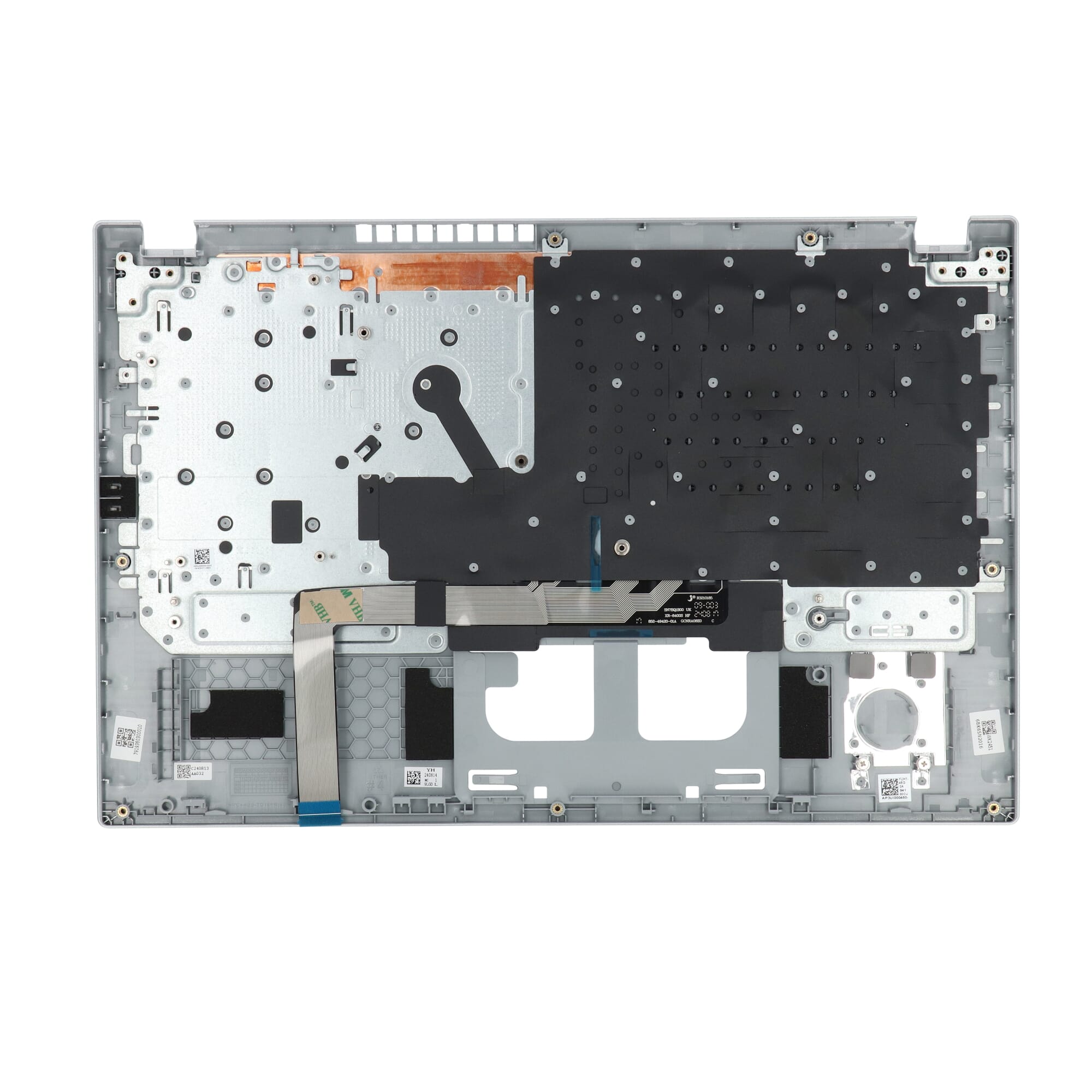 Acer Laptop Toetsenbord Azerty BE + Top Cover - Zilver