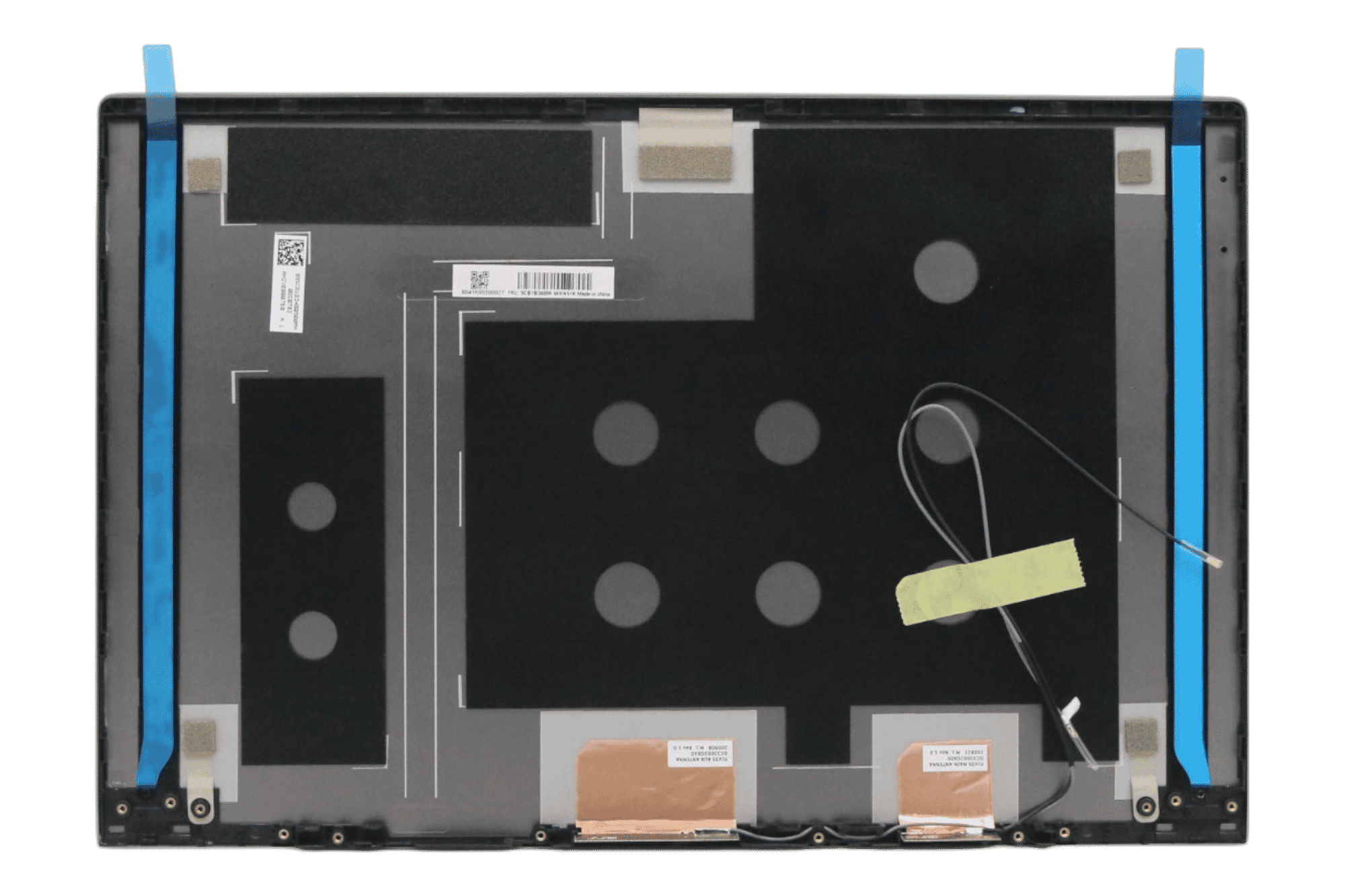 Cache arrière LCD pour ordinateur portable Lenovo (2,6t) - Gris