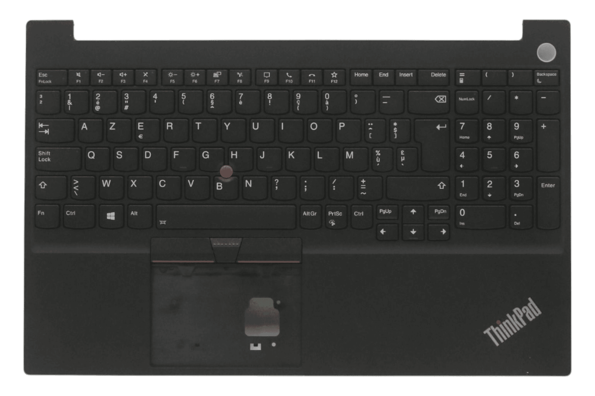 Lenovo Laptop Keyboard Azerty BE + Top Cover