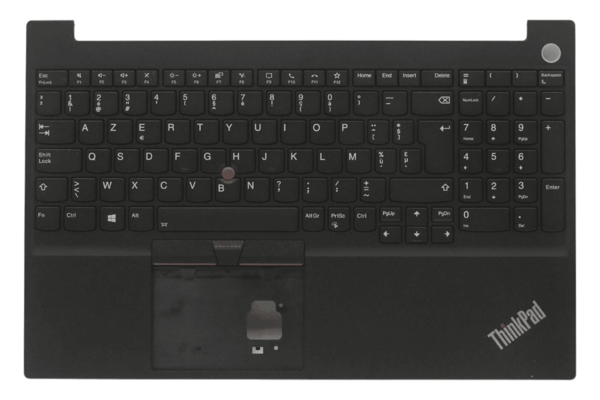 Lenovo Laptop-Tastatur Azerty BE + obere Abdeckung
