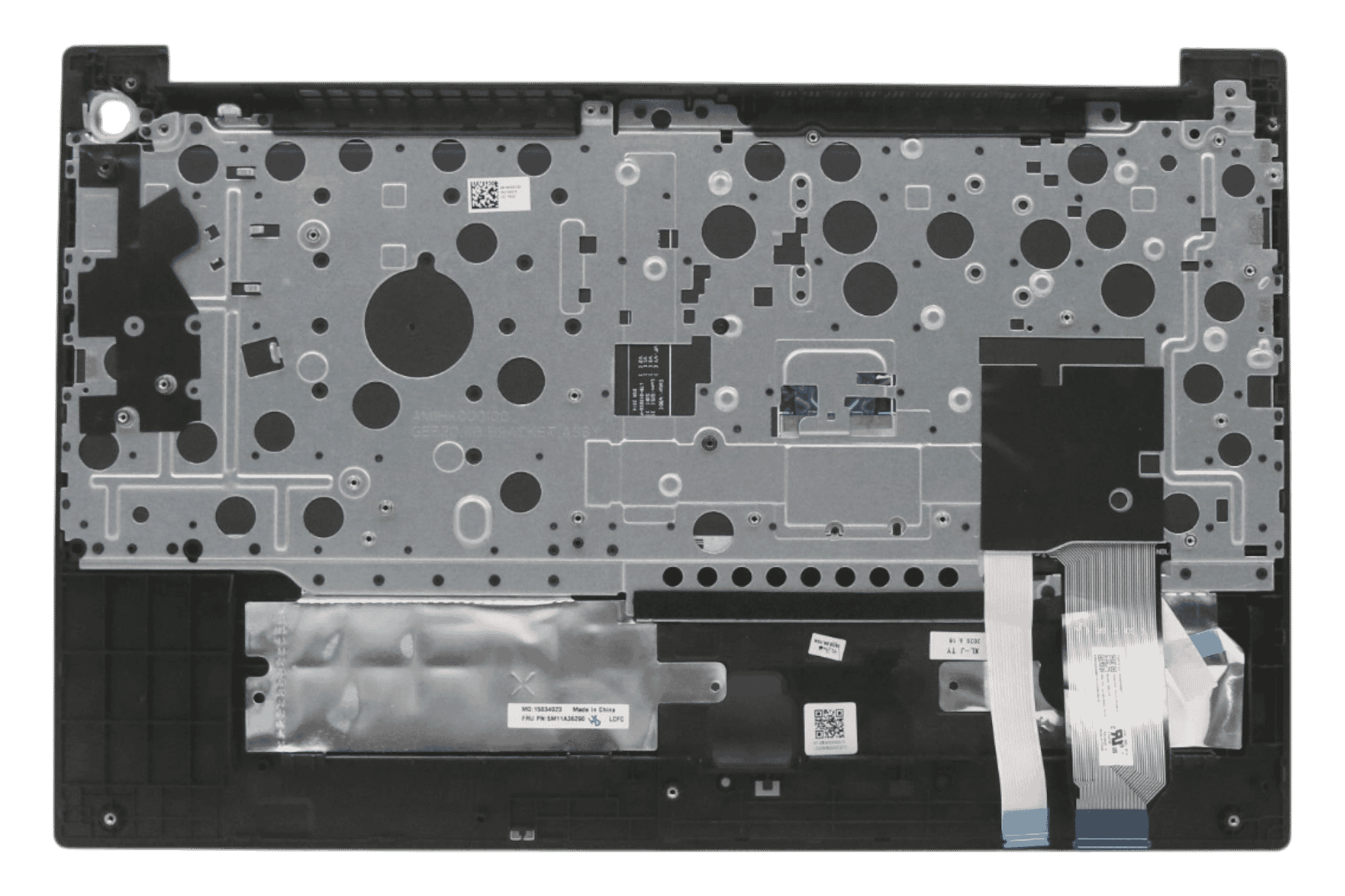 Lenovo Laptop Keyboard Azerty BE + Top Cover